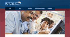 Desktop Screenshot of marylandonline.org